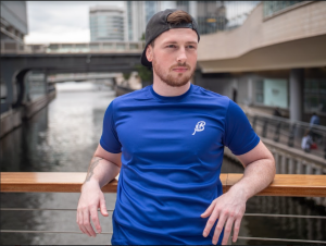 Ash Bird Active Gym T-Shirt – Elevate Your Fitness Routine with Premium Activewear (ROYAL BLUE)