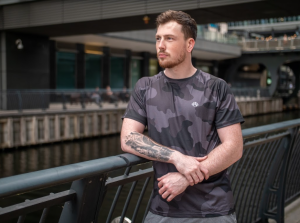ASH BIRD Upgrade Your Gym Attire - Experience Comfort and Performance with Our Premium T-Shirts for Intense Workouts (GREY)