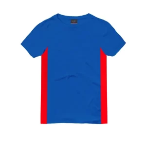 ASHBIRD Plain Blue T-Shirt - Premium Polyester for Comfort & Everyday Style