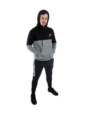 Ash Bird Men's Grey Tracksuit Set – Ideal for Sports, Workouts, and Casual Wear