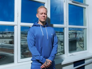 Ash Bird Men’s Tracksuit Top & Bottom Set - Stylish Athletic Ensemble for Men, Long Sleeve Hoodies and Sweatpants Set Blue